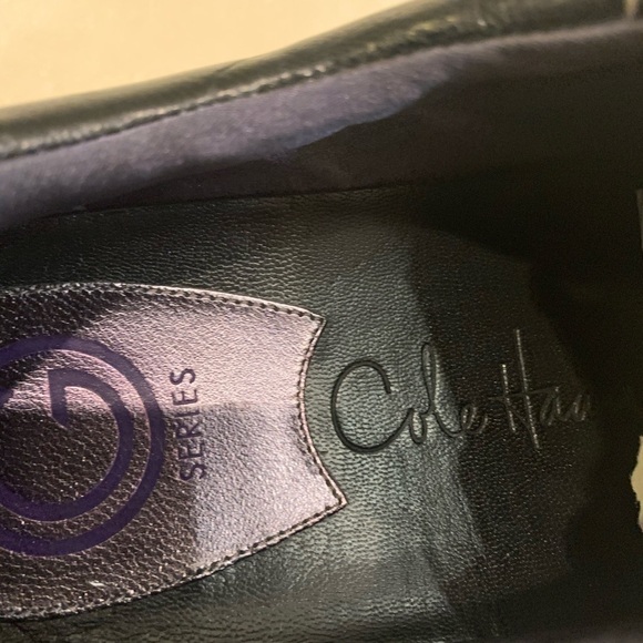 Cole Haan Nike Air G Series Black Suede Sneakers 9AA - Picture 9 of 14